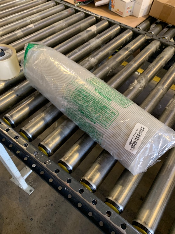 Photo 1 of TURBRO Polypropylene Portable Air Conditioner Universal Exhaust Hose - 5 Inch Diameter, 78 Inch Length, Clockwise Thread