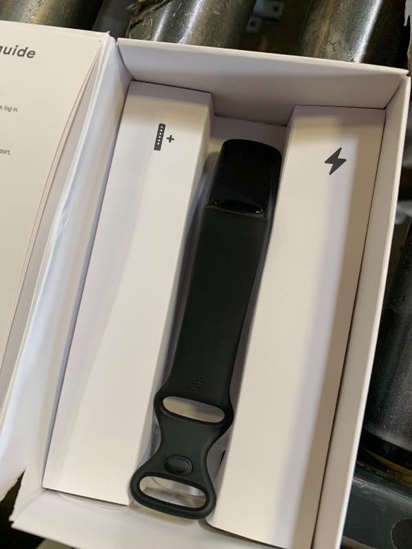 Photo 1 of Fitbit Charge 6 Fitness Tracker with Google apps, Heart Rate on Exercise Equipment, 6-Months Premium Membership Included, GPS, Health Tools and More, Obsidian/Black, One Size (S & L Bands Included)
