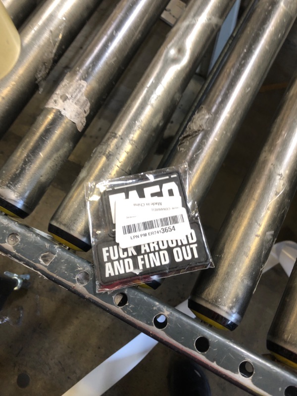 Photo 1 of XMJY FAFO PVC Patch - 2 Pcs Fuck Around and Find Out Patches, Funny Tactical Patch, Military Morale Hook and Loop Patch for Backpacks, Dog Harnesses, Army Vests, Hats, Helmets