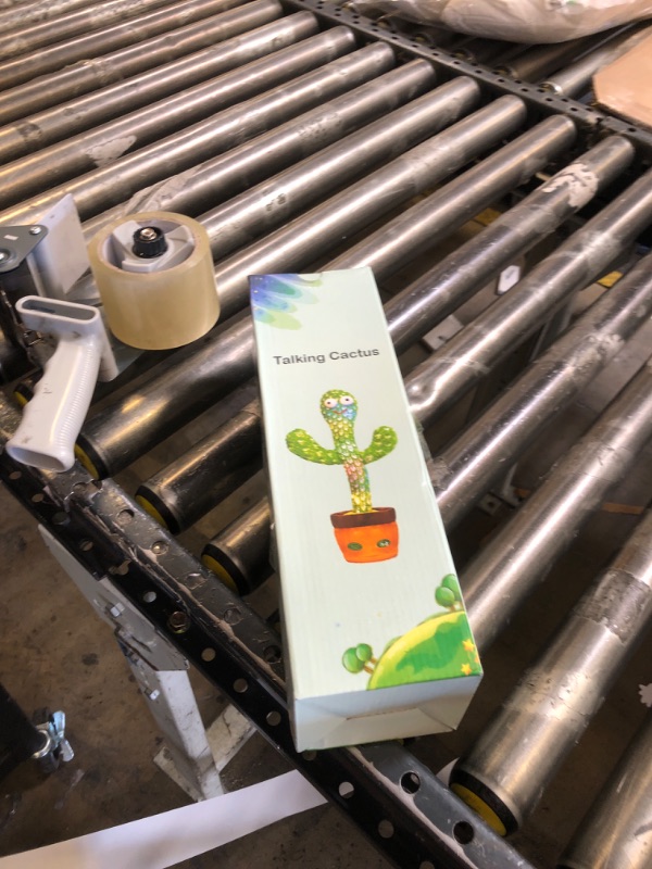 Photo 1 of Pbooo Dancing Talking Cactus Mimicking Toy,Talking Repeat Singing Sunny Cactus Toy 120 Pcs Songs for Baby 15S Record Your Sound Sing+Dancing+Recording+LED