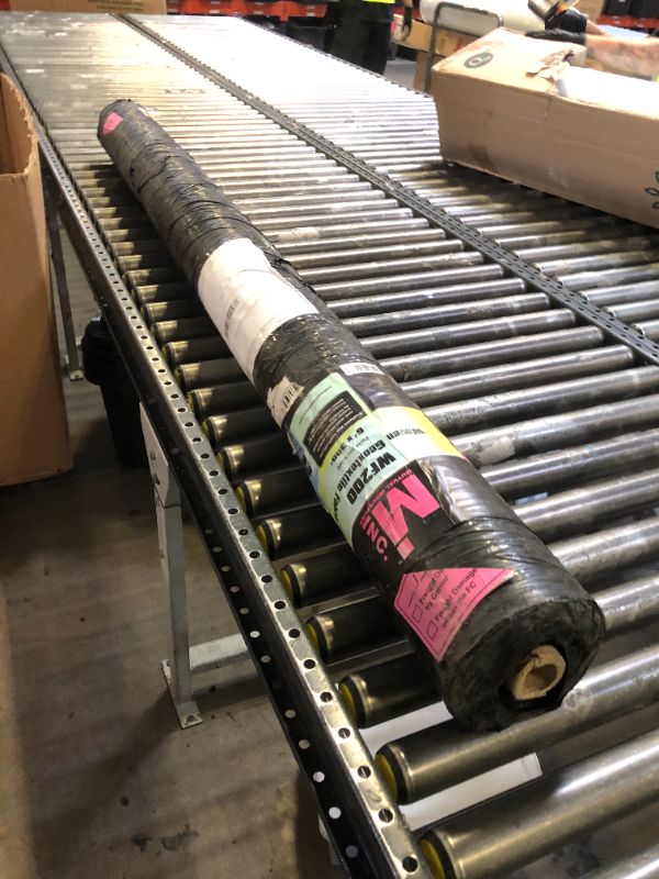 Photo 1 of Mutual WF200 Polyethylene Woven Geotextile Fabric, 300' Length x 6' Width, Black