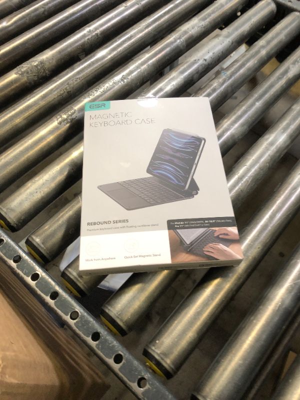 Photo 1 of ESR iPad Air 11 inch Case with Keyboard (M3/M2, 2025/2024), iPad Pro 11 (4th/3rd/2nd/1st Gen) & Air 5/4th Magic keyboard Case, Easy-Set Floating Cantilever Stand, Precision Multi-Touch Trackpad, Black
