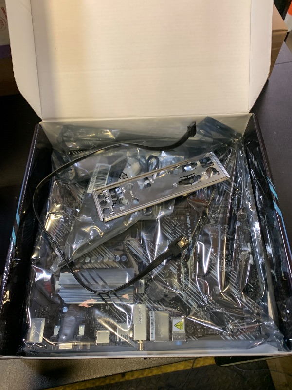 Photo 1 of ASUS Prime B550M-A WiFi II AMD Micro ATX Motherboard with PCIe 4.0, WiFi 6, ECC Memory, HDMI 2.1, RGB Header