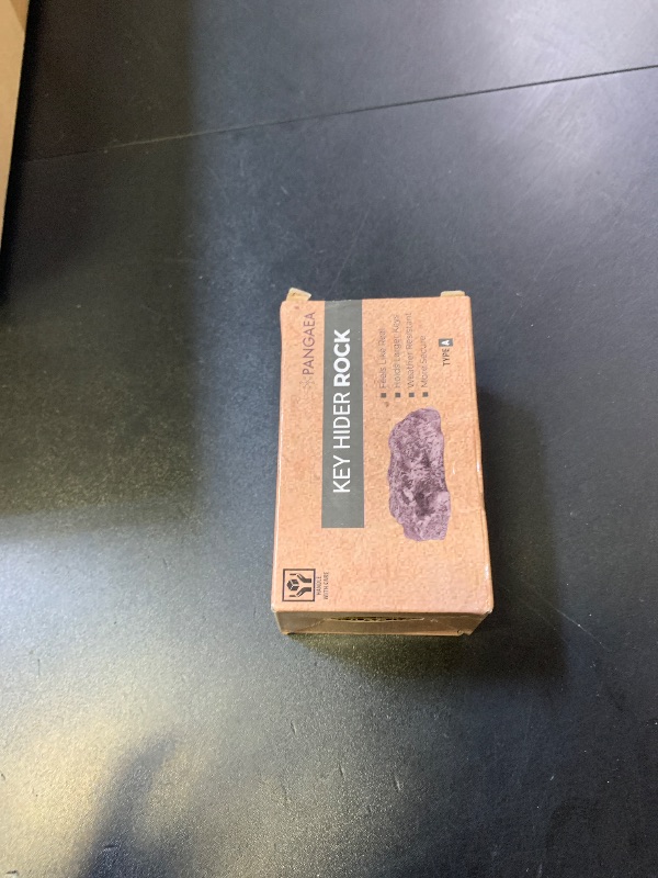 Photo 1 of (Type-A (Black), 1 Pack) Fake Rock - Looks Stone - Safe for Outdoor Outdoor Secret Safe Box for Keys, Fake Stone Rock Yard House Accessories