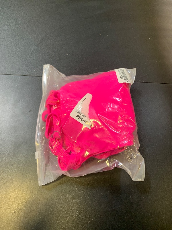 Photo 1 of KRLAGAPAS Women's Neon Pink Cheeky One Piece Bathing Suit Swimsuit Tummy Control High Cut Sexy, SW02NeonPink S