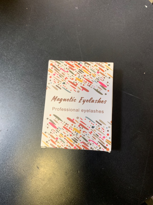 Photo 1 of EMEDA Natural Look Magnetic Eyelashes Kit 2 Pairs Reusable Double Sided Magnetic Lashes With Applicator and Mirror, No Glue Needed Strip Lashes, Black(Manga Look 5-11mm)