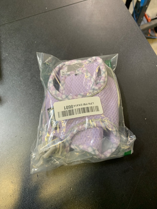 Photo 1 of Petank Dog Harness for Small Medium Dogs No Pull, Puppy Harness and Leash Set, Step in Dog Harness for Walking, Running, Training(Purple, XS)