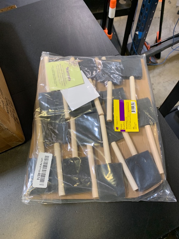 Photo 1 of Bates- Foam Paint Brushes, 2 Inch, 16 Pack, Sponge Brushes, Sponge Paint Brush, Foam Brushes for Painting, Foam Brushes for Staining, Paint Sponges, Foam Brushes for Mod Podge Brushes