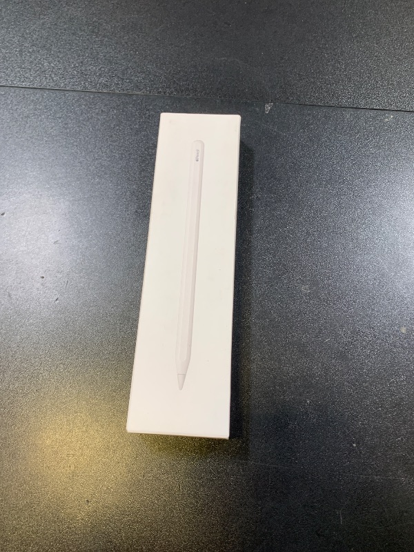 Photo 1 of Apple Pencil (2nd Generation): Device Compatibility Check Required - Pixel-Perfect Precision, Perfect for Note-Taking, Drawing, and Signing documents. Attaches, Charges, and Pairs magnetically.