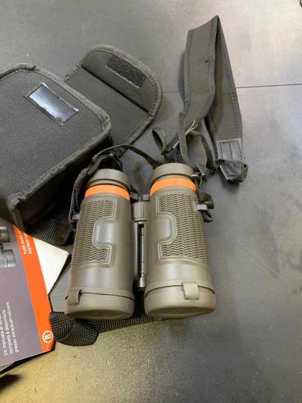 Photo 1 of Bushnell H2O Xtreme 10x42 Compact Waterproof Binoculars with Fully Multi Coated Lens for Hunting and Boating 181042C