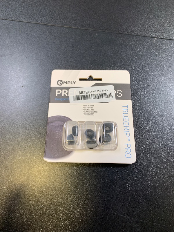 Photo 1 of Comply TWo-220-C | Memory Foam Replacement Earbud Tips for Technics EAH-AZ100, Denon PerL Pro, Soundcore, CMF & More | Ultimate Comfort, Secure Fit, Superior Noise Isolation | Black (S/M/L) (3 Pairs)