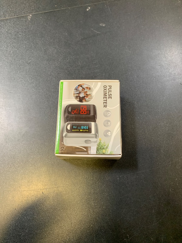 Photo 1 of Pulse Oximeter HealthTree Oxygen Monitor Fingertip, Bluetooth Pulse Ox with Free APP, O2 Pulse Oximeter Finger and Heart Rate Monitor, 2 X AAA Batteries, Lanyard
