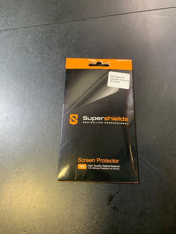 Photo 1 of Supershieldz (3 Pack) Designed for Amazfit (Active 2) Screen Protector, High Definition Clear Shield (TPU)