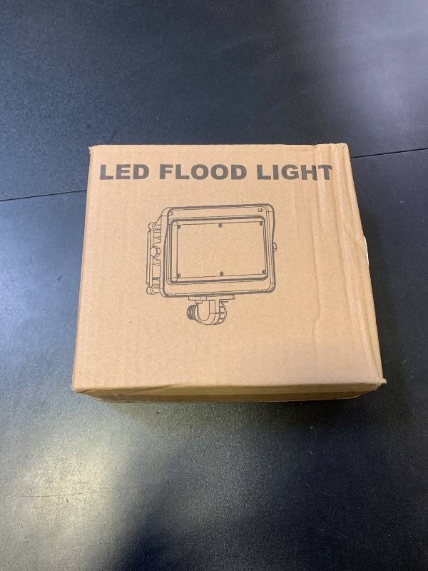 Photo 1 of kadision LED Flood Light Outdoor with Dusk to Dawn Photocell, 50W 6500LM IP65 Waterproof Adjustable Knuckle Mount LED Flood Lights 5000K 100-277V ETL Listed