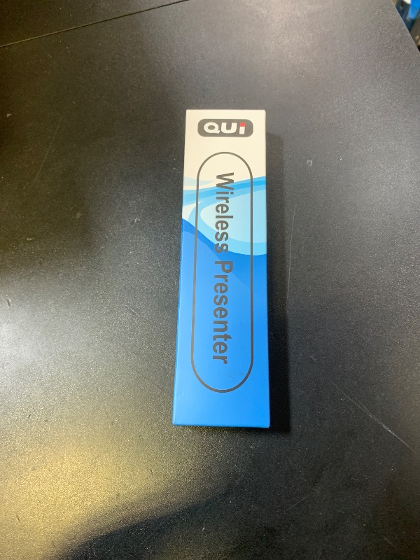 Photo 1 of QUI Presentation Clicker for PowerPoint, RF 2.4GHz USB Wireless Presenter Remote with Volume Control, PowerPoint Clicker Slide Advancer for Mac, Windows, Laptop, Keynote