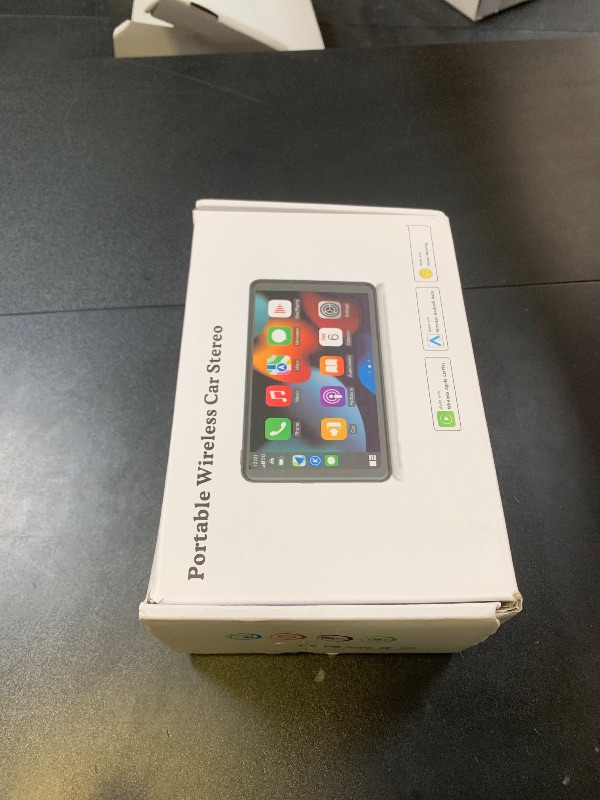 Photo 1 of ?Hieha? 2025 Wireless Portable Carplay and Android Auto, Carplay Screen for Car with Mirror Link/AUX/FM,7" Touchscreen Bluetooth 5.0, Marine Stereos for All Vehicles