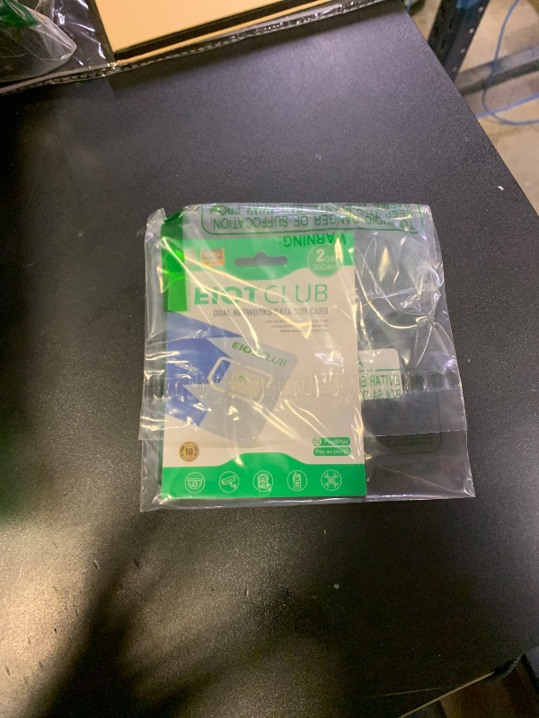 Photo 1 of EIOTCLUB Prepaid SIM Card | 5G/4G LTE - USA Compatible with Nationwide Networks for Unlocked IoT Device(NOT for Voice/Text Service. for Data Use Only) (2GB 30DAY)