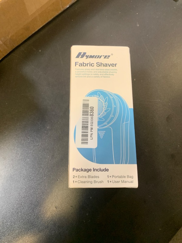 Photo 1 of Bymore Fabric Shaver, Lint Remover, Lint Shaver Defuzzer Sweater Shaver for Clothes and Furniture AC Adapter or Battery Operated Pill Fuzz Remover