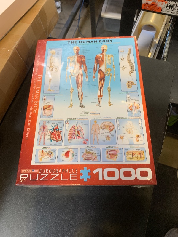 Photo 1 of EuroGraphics Human Body Puzzle (1000-Piece)