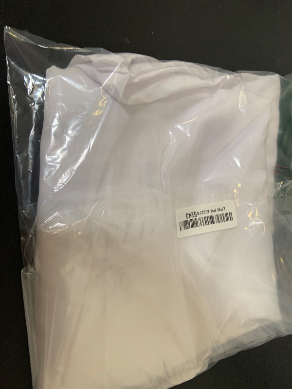 Photo 1 of eachope 1 Pack Fabric Snap-in Shower Curtain Liner Replacement,Compatible with No Hook Shower Curtain with Snap in Liner, Removable & Water-Repellent,Machine Washable,70x54,White