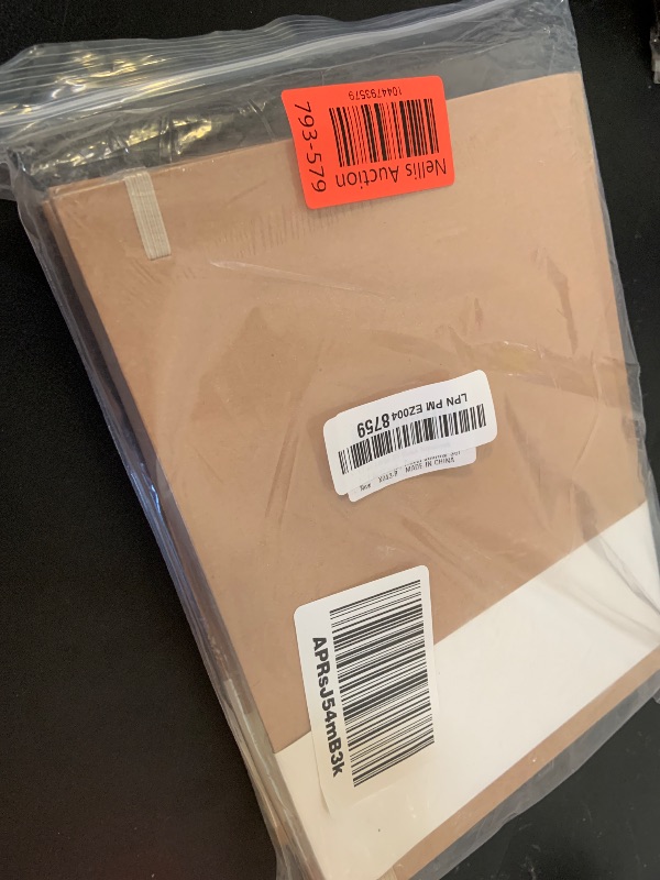 Photo 1 of XYark Large B5 Blank Notebook Journals, Plain Kraft Hardcover Sketchbook Subject Composition Notebooks Planner with Unlined Paper, 2 Pack, 120GSM, 102 Sheets, 7.6x10 inch, Travel Journal Set