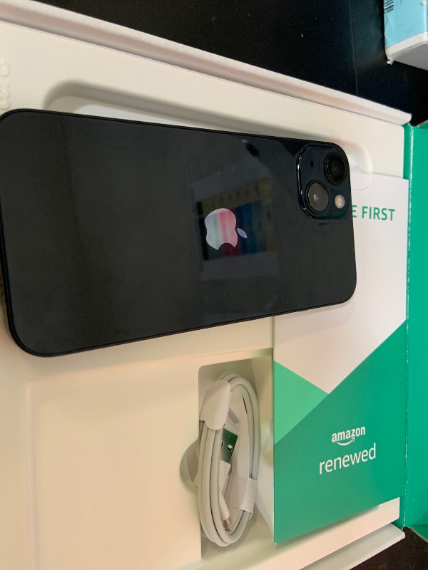Photo 1 of Apple iPhone 13, 128GB, Midnight - Unlocked (Renewed Premium)