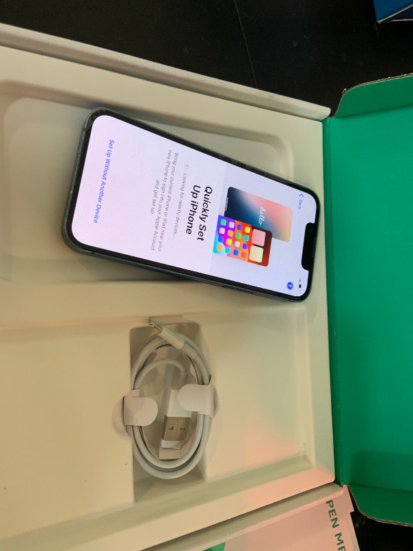 Photo 1 of Apple iPhone 13 Mini, 128GB, Blue - Unlocked (Renewed Premium)