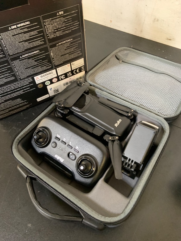 Photo 1 of Ruko U11S Drones with Camera for Adults 4k, Built-in Remote ID, 120° FOV, GPS Auto Return, 40 Min Flight, 5G Live Transmission, Foldable Mini FPV Quadcopter for Beginners with Follow Me, Circle Fly