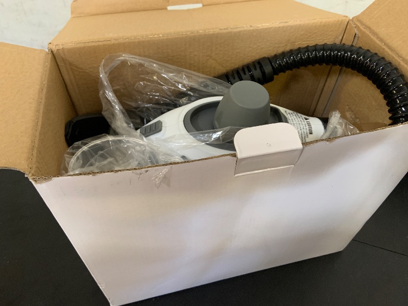 Photo 1 of Saker Handheld Steam Cleaner,Portable Steam Cleaner for Home,Powerful 1050W Steam Cleaner Set,Includes 8 Attachments and 5 Fiber Cloths for Quick Heating & Deep Cleaning of Floors, Cars, and Kitchen