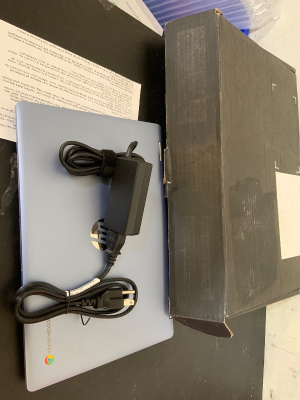 Photo 1 of HP Laptop X360 14a- 14" Chromebook, HD Touchscreen, Intel Celeron N4020, 4GB LPDDR4 RAM, 64GB eMMC, WiFi, Webcam, BO Speakers, Bluetooth 4.2, Chrome Blue (Renewed)