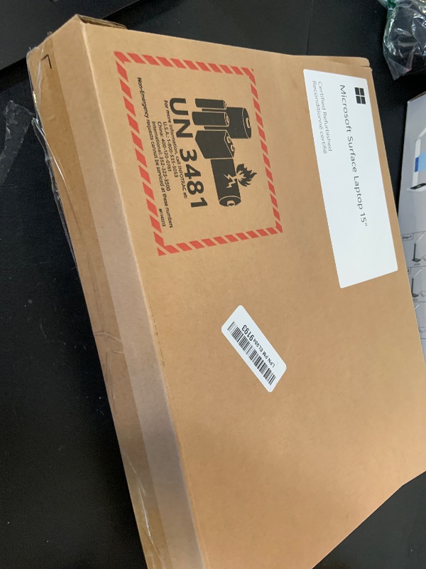 Photo 1 of Microsoft 2024 Surface Laptop 7th Edition, Copilot+ PC, 15in Snapdragon X-Elite 64GB RAM 1TB SSD Win 11H Black (Renewed)