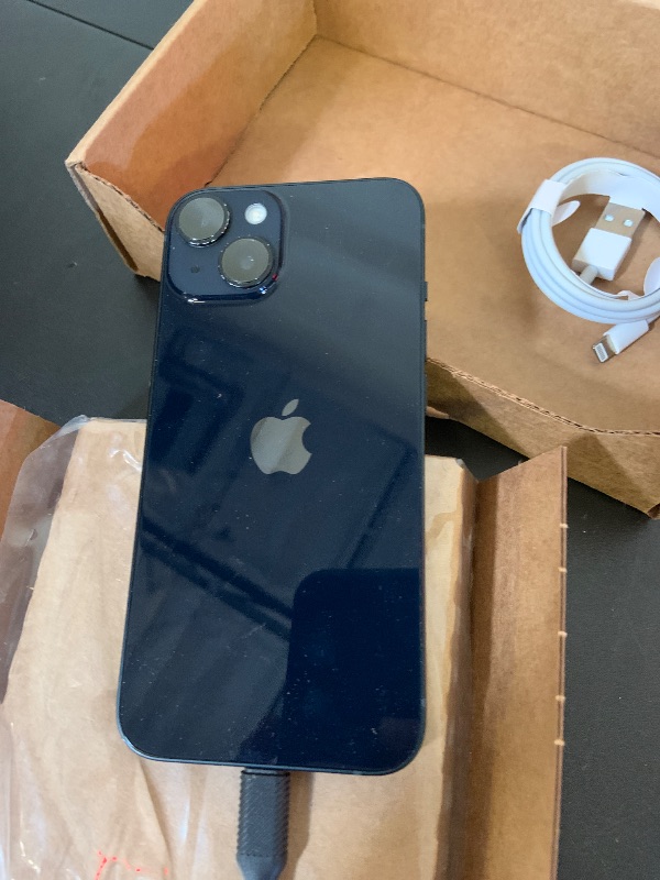 Photo 1 of Apple iPhone 14, 256GB, Midnight - Unlocked (Renewed)