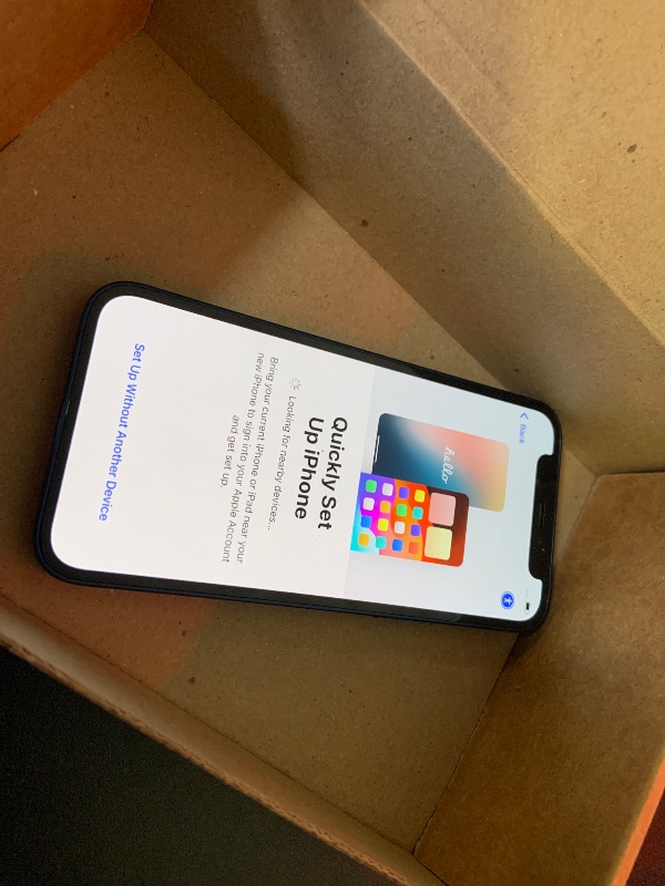 Photo 1 of Apple iPhone 12 Mini, 64GB, Blue - Unlocked (Renewed)