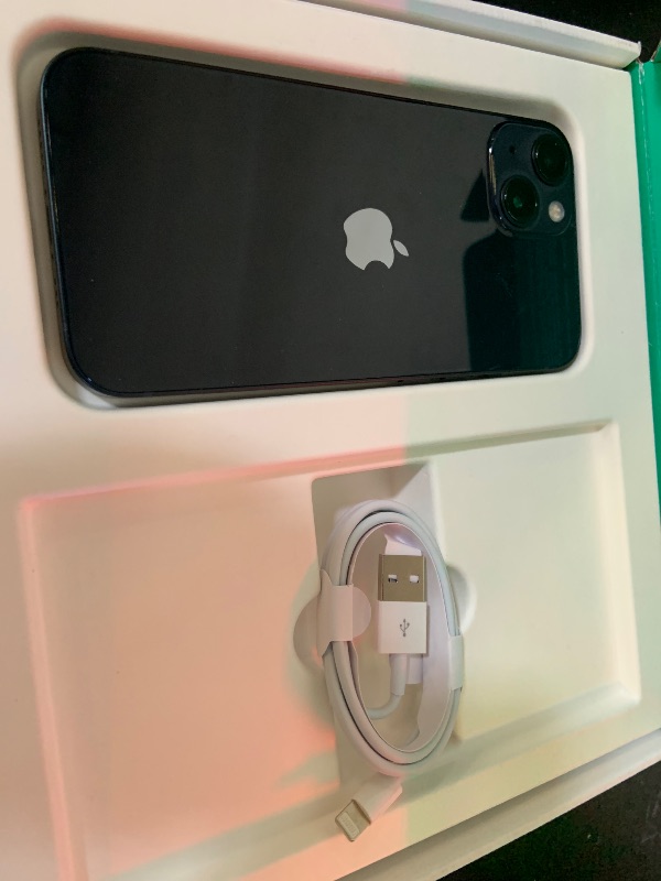 Photo 1 of Apple iPhone 13, 128GB, Midnight - Unlocked (Renewed Premium)