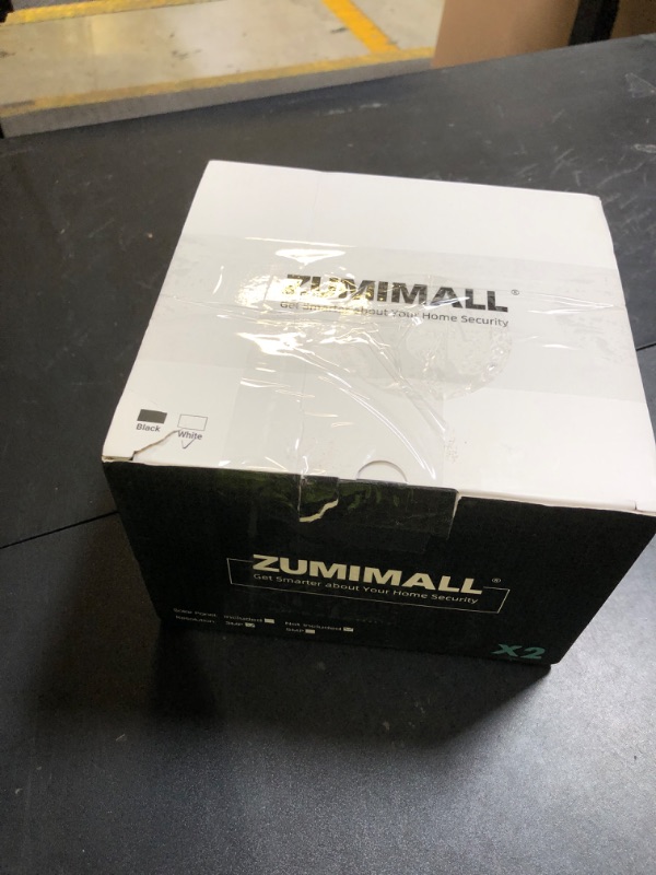 Photo 1 of ZUMIMALL Security Cameras Wireless Outdoor, 360°View, 2K Battery Powered Cameras for Home Security, 3MP Color Night Vision, 2-Way Talk, IP66, AI Analysis, Cloud Storage, Alexa