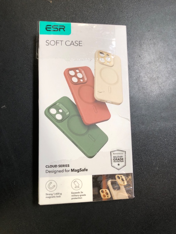Photo 1 of ESR for iPhone16 Case with MagSafe, Supports Magnetic Charging, Smooth & Slim Silicone Case, Shockproof, Full Screen and Camera Protection, Soft Microfiber Lining,Teal