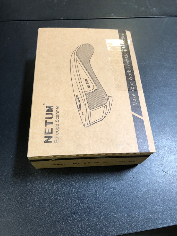 Photo 1 of NETUM QR Code Scanner, Mini Barcode Scanner Bluetooth Compatible, Small Portable USB 1D 2D Bar Code Scanner for Inventory, 2.4G Cordless Image Reader for Tablet iPhone iPad Android iOS PC POS - C750