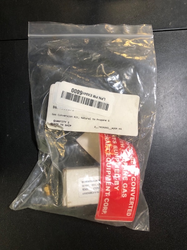 Photo 1 of Adcraft GF-41 Ng #39 to Lpg #52 Conversion K