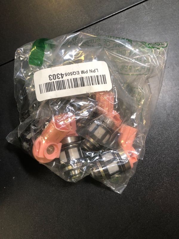 Photo 1 of EPSIRMP JS23-4 6pcs Set Fuel Injectors Compatible with Nissan Frontier Pathfinder Quest Xterra, Infiniti QX4, Mercury Villager 3.0L 3.3L 16600-9S200