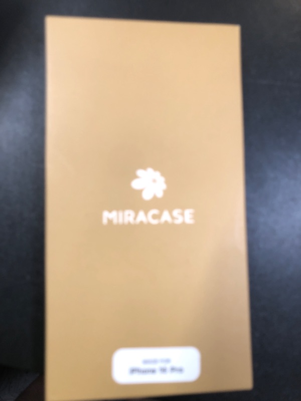Photo 1 of Miracase Magnetic for iPhone 16 Pro Case Full-Body Phone with Built-in Glass Screen Protector, [Compatible with MagSafe] Military Drop Proof 16 Pro Cover Bumper 6.3 inch, Clear