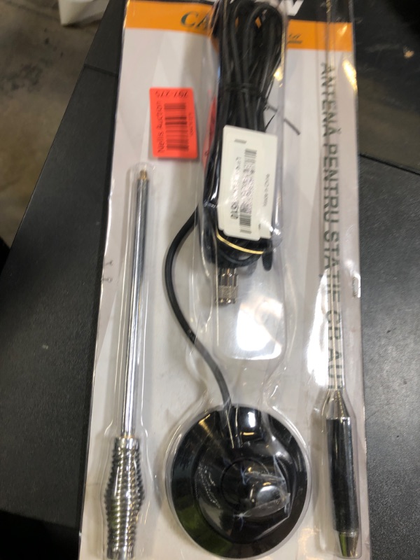 Photo 1 of CB Antenna 28 inch 27 Mhz CB Radio Antenna Full Kit with Heavy Duty Magnet Mount Mobile/Car Radio Antenna Compatible with President Midland Cobra Uniden Anytone by LUITON