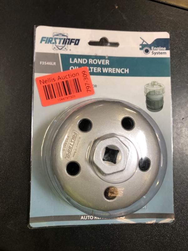 Photo 1 of FIRSTINFO F3546LR 3/8" Drive 90.2mm 15 Flutes Oil Filter Wrench, Compatible with Land Rover & Jaguar - Fits 3.0L & 5.0L Gas Engines