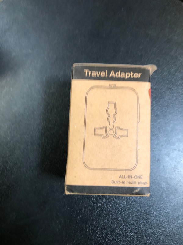 Photo 1 of Travel Adapter, Universal Power Adapter Worldwide Wall AC Power Plug Converter Travel Charger with Type-C and USB-A Charging Ports for USA EU UK AUS Mobile Phones, Tablets, MP3s and Shavers