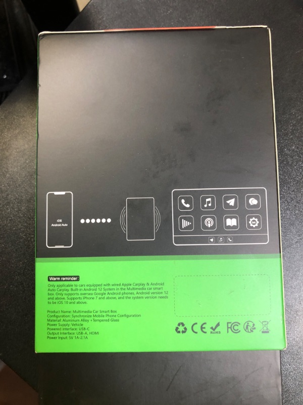 Photo 1 of MNGAEK 4-in-1 Wireless CarPlay & Android Auto Adapter,Magic Vedio Box Stream Netflix, YouTube, Disney+?HDMI Output, USB Drive & TF Card Support Upgrade OEM Wired CarPlay (4+32GB)