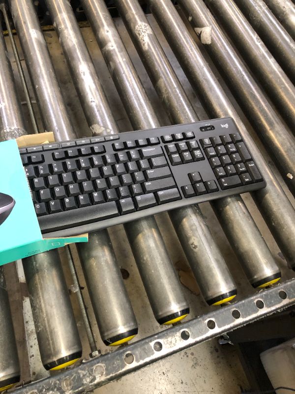 Photo 1 of Logitech MK270 Wireless Keyboard and Mouse Combo for Windows, 2.4 GHz, 8 Multimedia Keys, PC, Laptop, Wireless Keyboard Compact Mouse Combo - Black