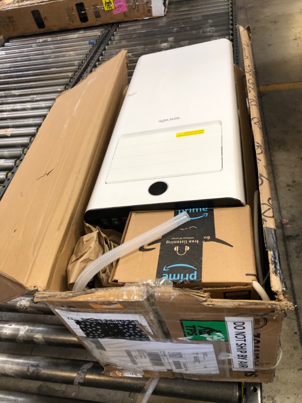 Photo 1 of SereneLife 8,000 BTU Portable Air Conditioner and Heater, Small AC with Dehumidifier and Fan, Mini AC Unit with 350 Sq. Ft. Coverage, Includes Remote Control and Window Mount Kit