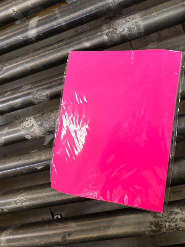 Photo 1 of Fluorescent Labels - 8 1/2" x 11" - Bright Neon Color Stickers for High Visibility - Inkjet/Laser - 25 Labels