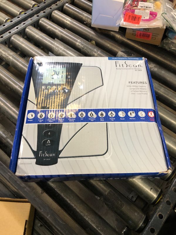 Photo 1 of TANITA BC-585F FitScan - Japan Technology Multi-Frequency Body Composition Monitor - Smart Digital InBody Scale with Fat, Muscle Mass, BMI, Caloric Intake, Metabolism, and Visceral Fat Tracker