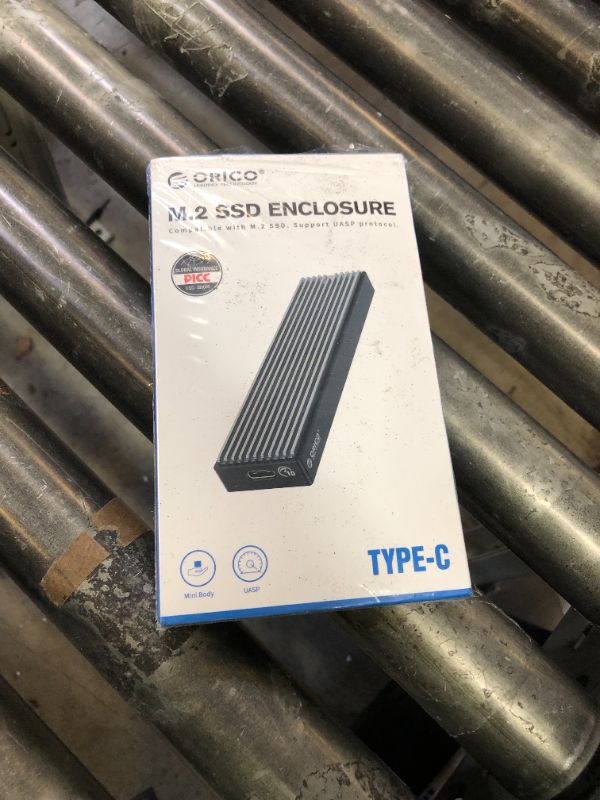 Photo 1 of ORICO M.2 NVMe SSD Enclosure, USB 3.1 Gen 2 (10 Gbps) PCIe External Adapter NVMe Case for 2230/2242/2260/2280 M.2 SSD up to 8TB, UASP Supported - M2PV