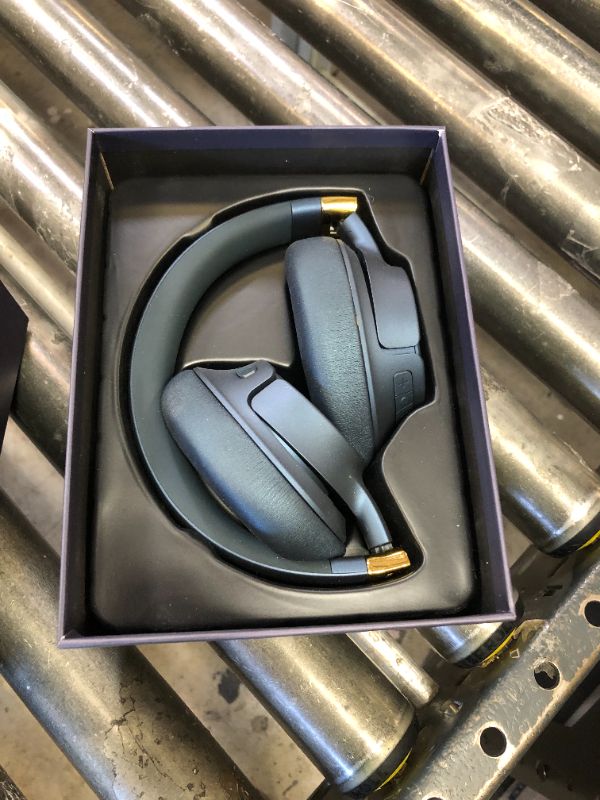 Photo 1 of Monster Persona SE ANC Active Noise Cancelling Headphones, Over Ear Bluetooth Headphones Wireless, 60H Playtime, HiFi Stereo Audio, Deep Bass, Built-in Mic, Memory Foam Ear Cups for Home (Blue)